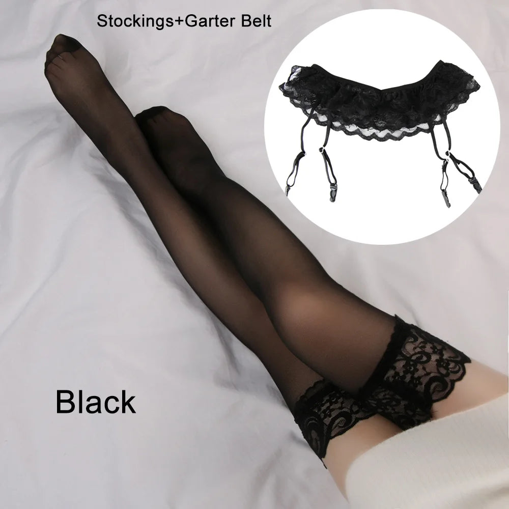 Vintage-Inspired Sheer Stockings