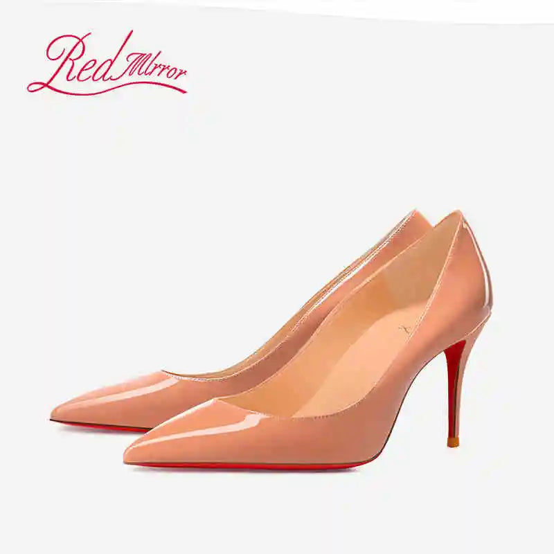 Vintage-Inspired Pointed-Toe Pumps