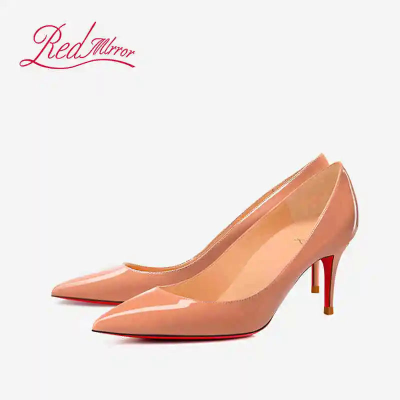 Vintage-Inspired Pointed-Toe Pumps