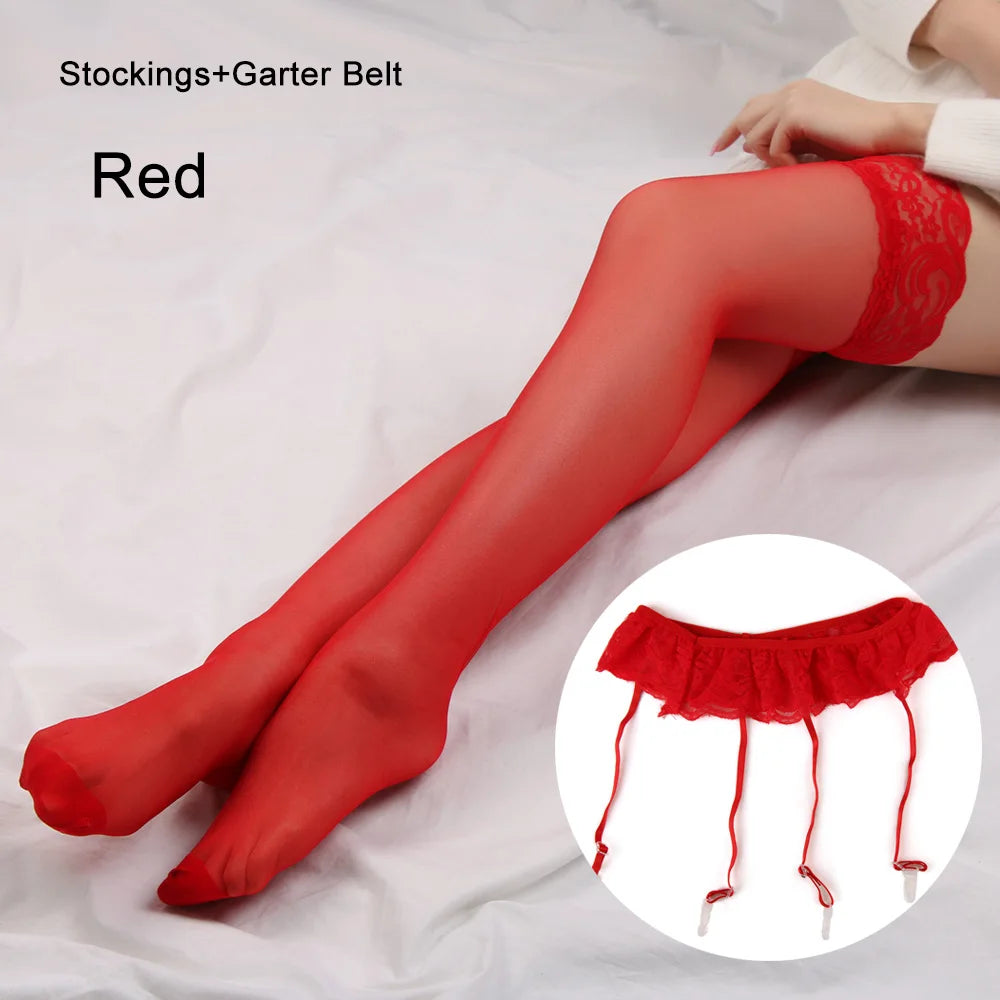 Vintage-Inspired Sheer Stockings